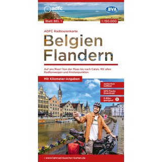 Belgien Flandern 1:150.000