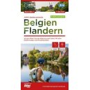 ADFC Radtourenkarte  Belgien Flandern
