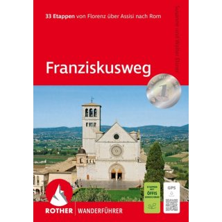 Franziskusweg. Florenz nach Rom