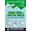 Cinque Terre e Golfo del Tigullio 1: 50 000