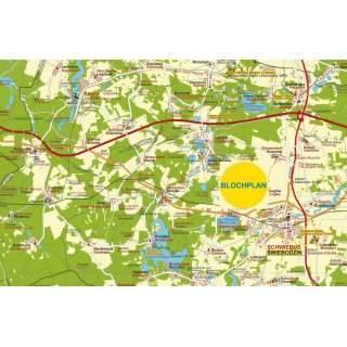 Neumark sdlicher Teil nrdliches Niederschlesien 1:100.000