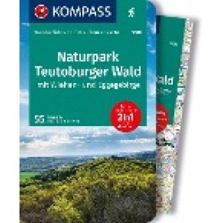 KOMPASS Wanderführer Naturpark Teutoburger Wald mit Wiehen- und Eggegebirge