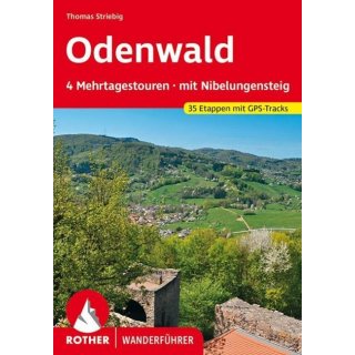 Odenwald 4 Mehrtagestouren mit Nibelungensteig