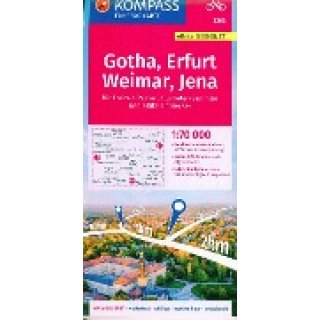 FK 3362 Gotha, Erfurt, Weimar, Jena