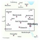 Ammerland, Bad Zwischenahn, Oldenburg, Westerstede 1:50.000