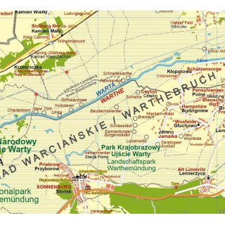 Neumark mittl. Teil Land Sternberg/Warthebruch 1:100.000