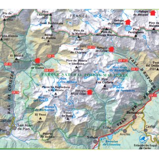 Posets Perdiguero 1:25.000