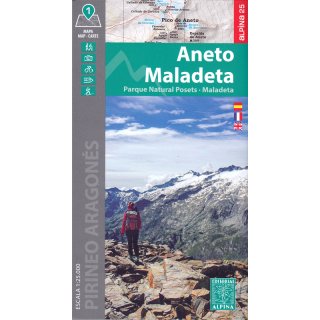 Aneto - Madadeta 1:25.000
