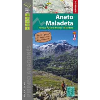 Aneto - Madadeta 1:25.000