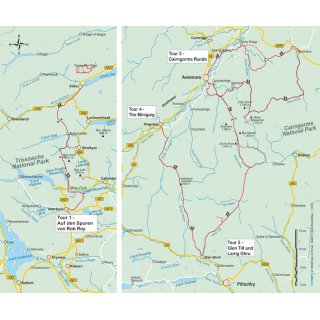 Schottland: Central Highlands & Cairngorms National Park