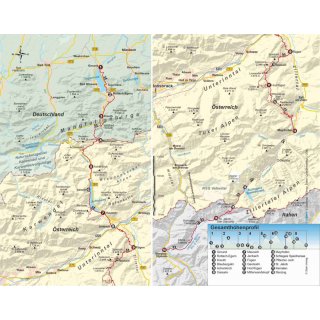 Tegernsee - Sterzing über die Alpen in 8 Etappen