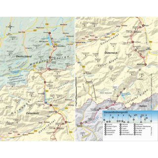 Tegernsee - Sterzing ber die Alpen in 8 Etappen
