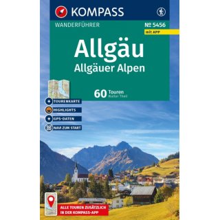 Allgäu, Allgäuer Alpen Band 5456 Wanderführer