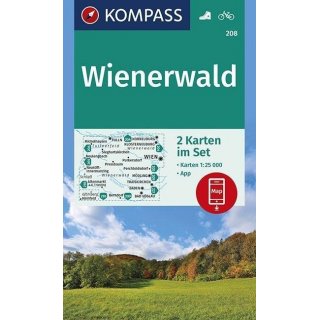 WK  208 Wienerwald 1:25.000