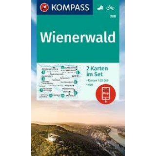 WK  208 Wienerwald 1:25.000