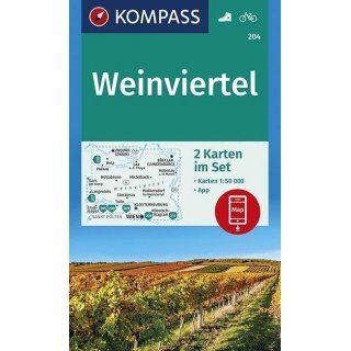 WK  204 Weinviertel 1:50.000