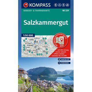 WK  229 Salzkammergut 1:50.000