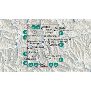 WK   80 St.Johann im Pongau, Salzburger Land 1:50.000