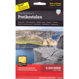 Preikestolen 1:20.000