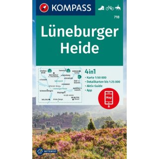 WK  718 Lüneburger Heide, 1:50000