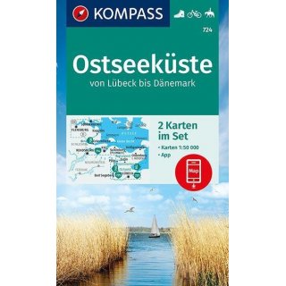 WK  724 Ostseekste von Lbeck bis Dnemark 1:50 000