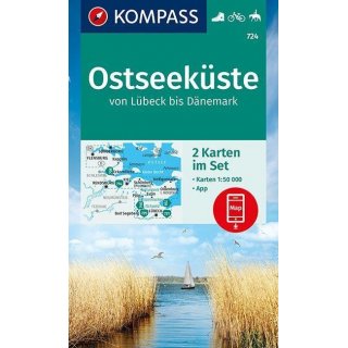 WK  724 Ostseeküste von Lübeck bis Dänemark 1:50 000