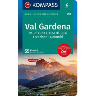 Val Gardena, Val di Funes, Alpe di Siusi (ital. Ausgabe)