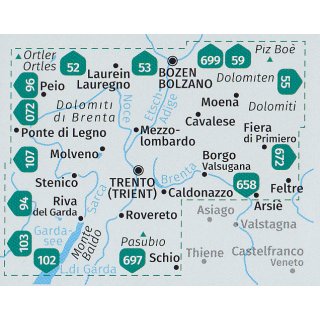 WK  683 Trentino 1:50.000