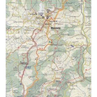 Via degli dei. Da Bologna a Firenze a piedi e in MTB 1:25.000