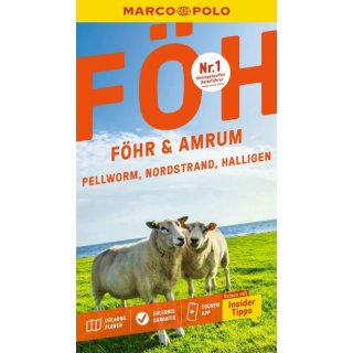 MARCO POLO Reisef&uuml;hrer F&ouml;hr, Amrum, Pellworm, Nordstrand, Halligen