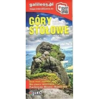 Heuscheuergebirge Gory Stolowe 1:30 000