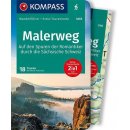 KOMPASS Wanderfhrer Malerweg - Auf den Spuren der...