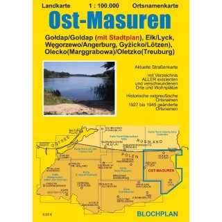 Ost-Masuren 1:100 000