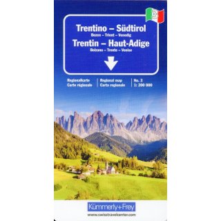 Trentino/Sdtirol 1:200 000