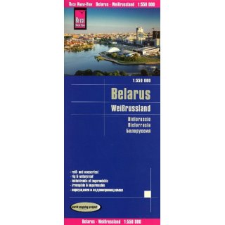 Landkarte Weirussland / Belarus1:550.000