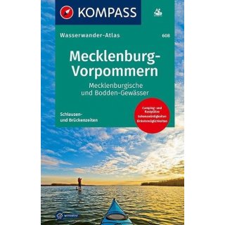 Wasserwanderatlas Mecklenburg-Vorpommern 1:100 000