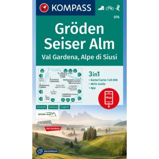 WK  076 Grden, Seiser Alm, Val Gardena, Alpe di Siusi...
