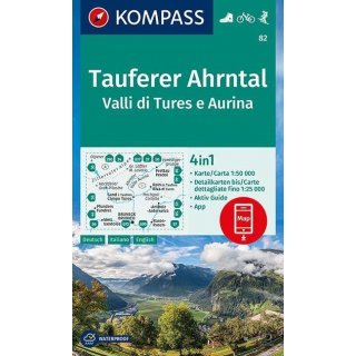 WK   82 Tauferer Ahrntal, Valle di Tures e Aurina