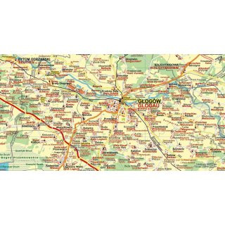 Niederschlesiens Norden 1:200.000