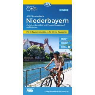 ADFC Regionalkarte Niederbayern