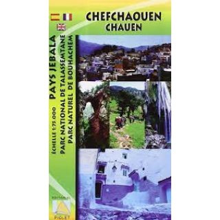 Chefchaouen - Chauen (Marokko) 1:75.000