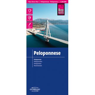 Peloponnes 1:200.000