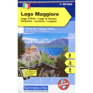 Lago Maggiore 1:50.000