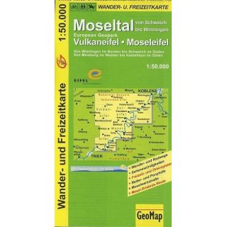 Moseltal - Vulkaneifel - Moseleifel 1 : 50 000