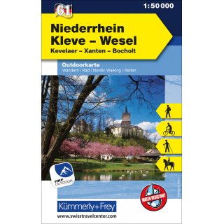 Niederrhein 1: 50 000