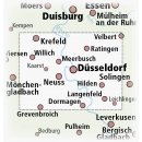 D&uuml;sseldorf - Neuss 1:50.000