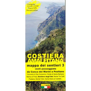 Costiera Amalfitana 3 (Amalfikste 3) 1:10.000