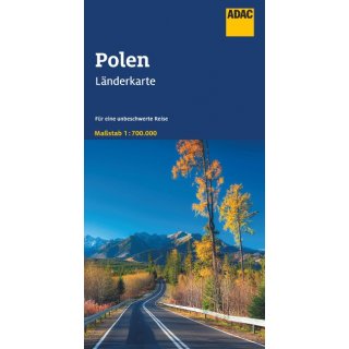 L�nderkarte Polen 1:700.000