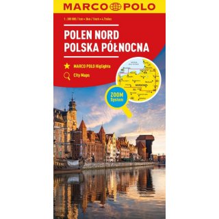 MARCO POLO Karte Polen Nord 1:300 000