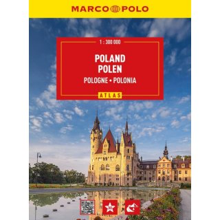 MARCO POLO ReiseAtlas Polen 1:300 000